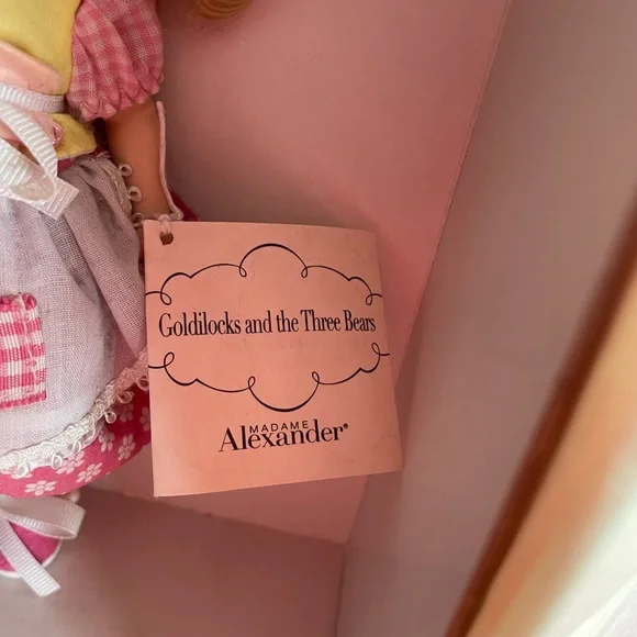Madame Alexander Doll with Teddy Bear - Pink and Yellow - Picture 2 of 11